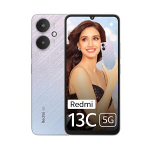 Redmi 13C 5G (Startrail Silver, 4GB RAM, 128GB Storage) | MediaTek Dimensity 6100+ 5G | 90Hz Display