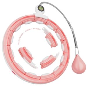 FYA Smart Hula Infinity Hoop for Weight Loss, Fitness Quiet Hula Circle with Ball and Counter, Exercise Hoop for Women