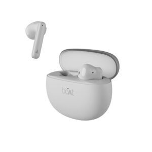 boAt Airdopes 141 Pro True Wireless in Ear Earbuds with 45H Playtime, Quad Mics Enx Tech, 12mm Drivers, ASAP Charge, Beast Mode for Gaming & BT v5.3(Siberian White)