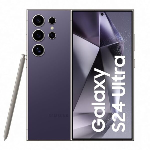 Samsung Galaxy S24 Ultra 5G (Titanium Violet, 12GB, 512GB Storage)