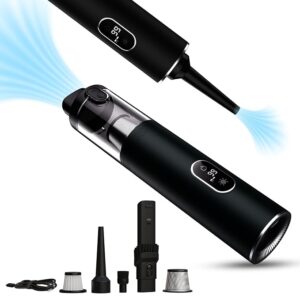 JCBL Accessories Vacuum Cleaner with Blower, 6000mAh, 13KPA Brushless Motor