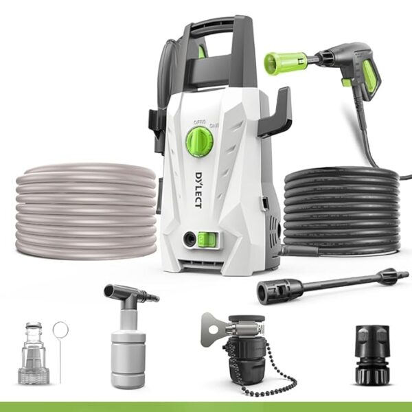 DYLECT Ultra Flow High Pressure Car Washer Pump, 1400 Watts Power Saver Motor